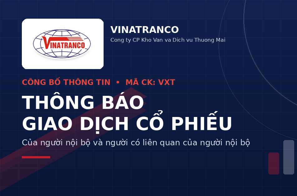 Giao dịch cổ phiếu của người nội bộ và người có liên quan của người nội bộ ngày 23/09/2026
